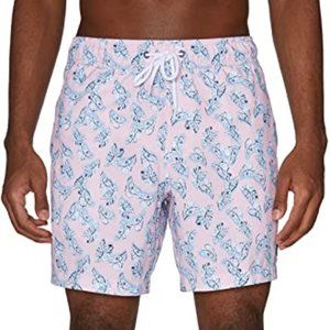 Sperry Drawcord Estilo Swim Trunks Lilac